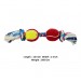 Super Dog Dog Toy Two Knotted Rope Toy With Two Tennis Ball